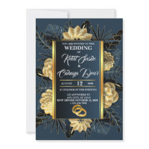 Casamento elegante com Rosas e anéis