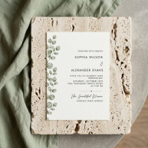 Casamento Elegante com Verde Eucalipto |