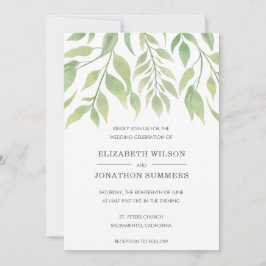 Convite Casamento Elegante Da Energia Rústica Simples