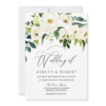 Casamento Elegante Da primavera Com Flores Brancas