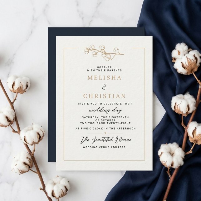 Convite Casamento Elegante de Inverno com Esboço a Lápis d (Criador carregado)