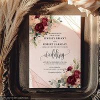 Casamento Elegante de Rosas Blush Dourados do Merl
