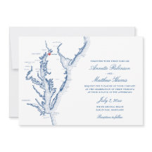 Casamento Elegante do Mapa de Earlville Maryland