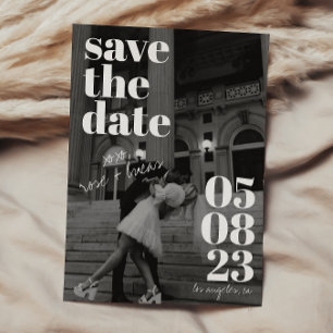 Convite Casamento Elegante e Moderno Salve a data