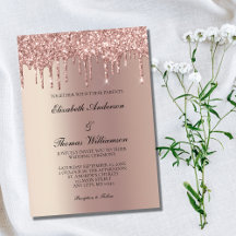 Casamento Elegante e Tendência com Brilho em Rose