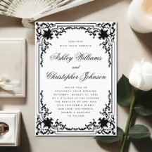 Casamento Elegante em Preto e Branco Monocromático