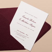Casamento Elegante Marfim e Borgonha