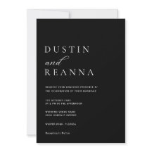 Casamento Elegante Preto e Branco