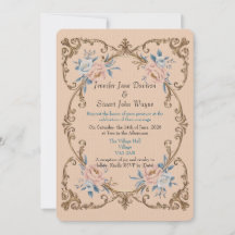 Casamento Elegante Rococo-Style