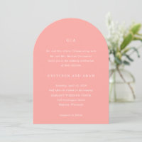 Casamento Elegante Rosa-Rosa-Gretchen Coral