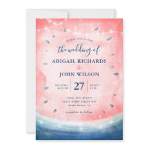 Casamento Elegante Rustic Elegante, Rosa, Marinho 