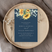 Casamento Elegante Rustic Sunflower Eucalyptus