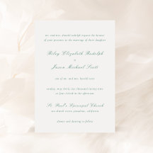 Casamento Elegante Verde Emerald Limpo