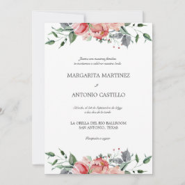Convite Casamento Elizabeth Invitaciones de Boda Elegantes