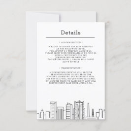 Convite Casamento em Birmingham, Alabama | Detalhes do Con