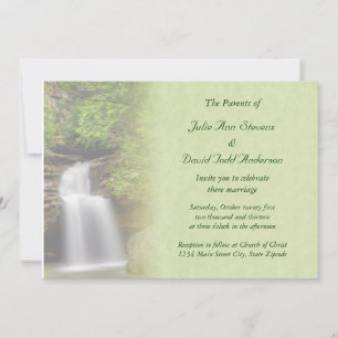 Convite Casamento em Cascata