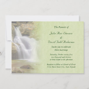 Convite Casamento em Cascata