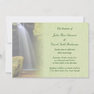 Convite Casamento em Cascata
