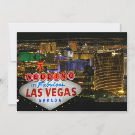 Convite Casamento em Fabulosa Las Vegas