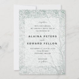 Convite Casamento em forma de esboço exclusivo em árvore ©