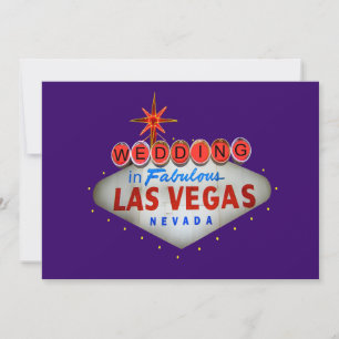 Convite Casamento em Las Vegas
