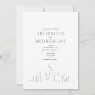Convite Casamento em Nova York