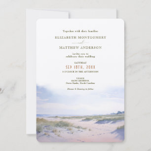 Convite Casamento em Outer Banks NC
