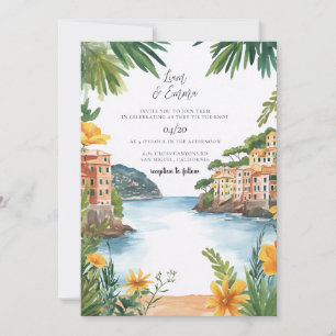 Convite Casamento em Portofino Riviera Italiana