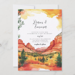 Convite Casamento em Sedona Arizona