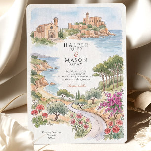 Convite Casamento em Tamarit Espanha