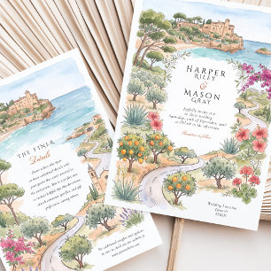 Convite Casamento em Tamarit Espanha
