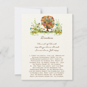 Convite Casamento Encantado do Branch do Lado da Floresta