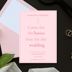 Convite Casamento Engraçado Bravo Salve as Datas