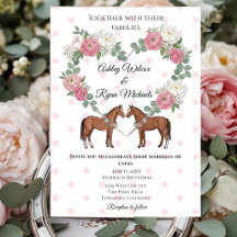 Casamento Equestre de Cavalo
