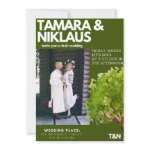 Casamento Eslavo Verde da Floresta Negra Elegante