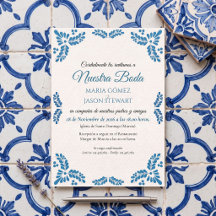 Casamento Espanhol Minimalista Talavera Turquesa