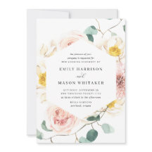 Casamento Eucalipto Floral Branco e Rosa Esbranqui