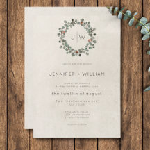 Casamento Eucalipto Wreath Verde Mínimo