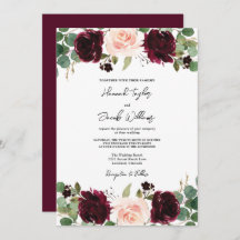 Casamento Eucalyptus Blush Burgundy