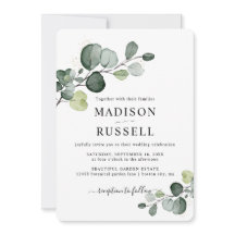 Casamento Eucalyptus Dourado Splatter Greenery