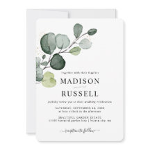 Casamento Eucalyptus Dourado Splatter Greenery
