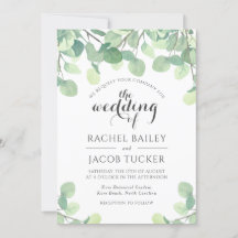 Casamento Eucalyptus Greenery Watercolor