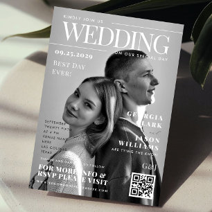 Convite Casamento exclusivo do Cobrir da Revista de Fotogr