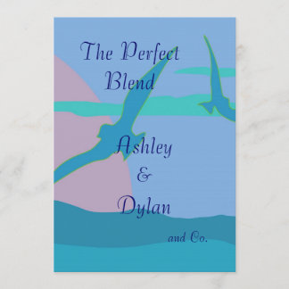 Convite Casamento Familiar Misturado Com Tema De Paraíso D