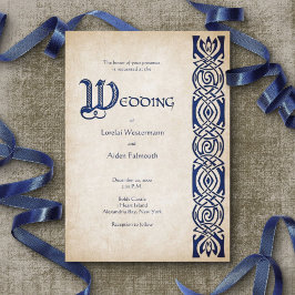 Convite Casamento Fantasia Celta Viking