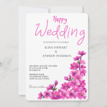 Casamento Feliz Casamento Floral Romântico