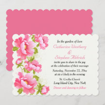 Casamento Flor de Peônia Rosa Aquarela