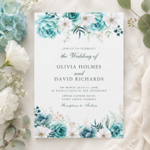 Casamento Flor Silvestre Azul-Petróleo | Floral Bo