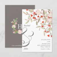 Casamento Floral australiano com Cinzas e Blush