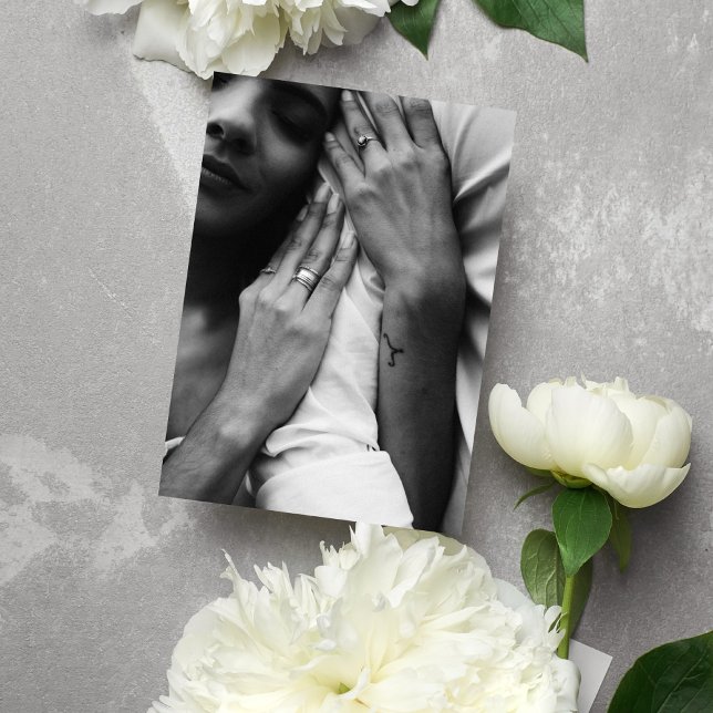 Convite casamento floral azul de luxo (Criador carregado)